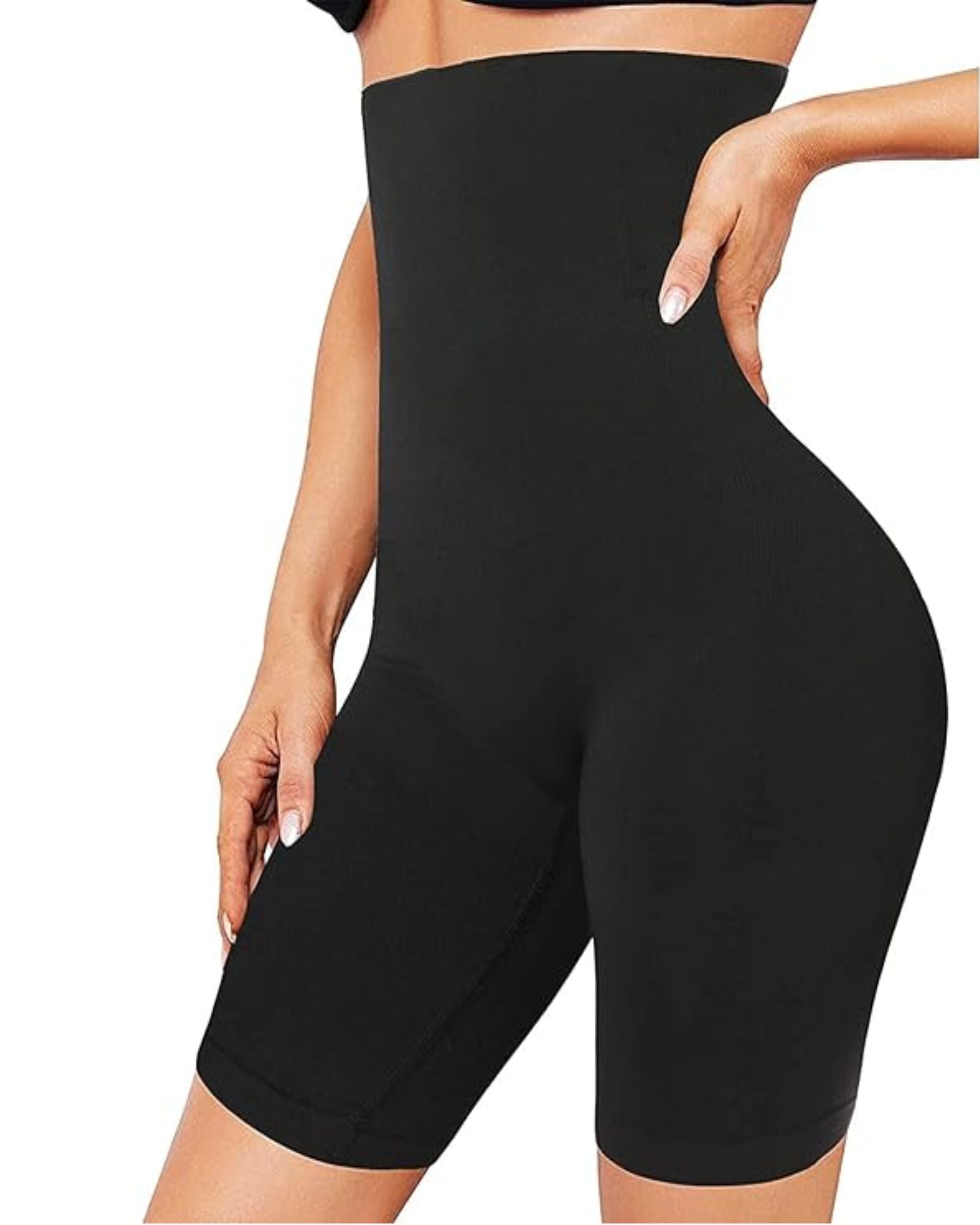 High Waist Seamless Body Shaper Shorts for Women