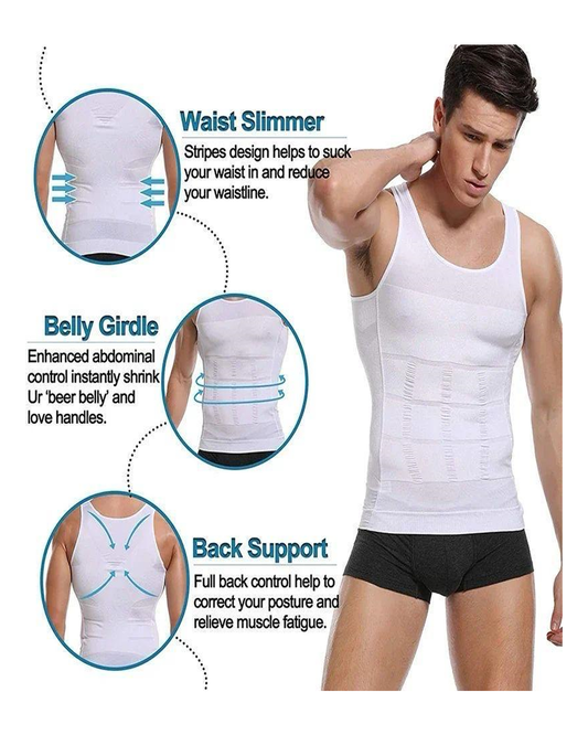 Men's Slimming Compression Shirt | Body Shaper for a Toned Look