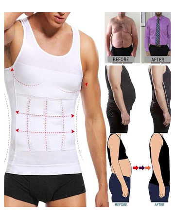 Men's Slimming Compression Shirt | Body Shaper for a Toned Look
